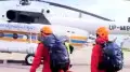 Mountaineer evacuated by helicopter from an altitude of more than 4,000 meters in Kazakhstan - video