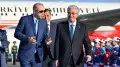 Erdogan arrived on a state visit to Kazakhstan