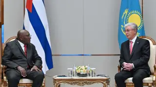 Tokayev meets with Vice President of Cuba
