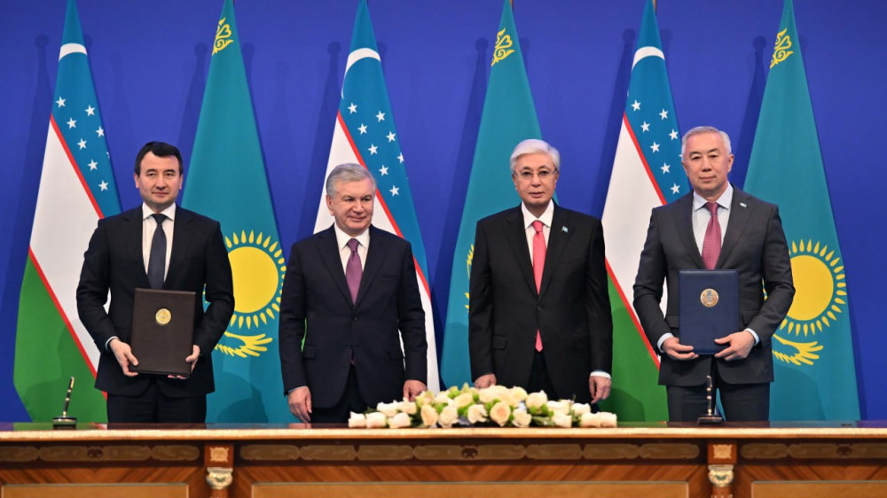 Tokayev and Mirziyoyev launch new joint projects