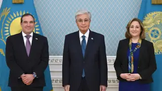 Tokayev discussed Gaza reconstruction with a representative of the Peace Council