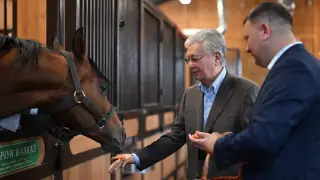 Tokayev shows newborn Akhal-Teke foals