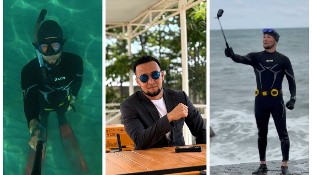 “I see a completely different world in the sea”: Kazakh diver’s video mesmerizes the Internet
