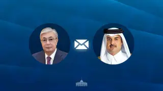 Tokayev expressed condolences to the Emir of Qatar