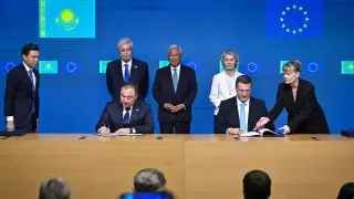 Visas, billions of euros and new planes - Tokayev and EU leaders adopted a joint statement