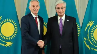 Tokayev held a meeting with Tony Blair