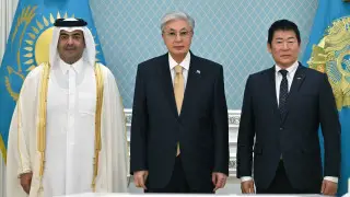 Tokayev stated the growing popularity of gymnastics in Kazakhstan