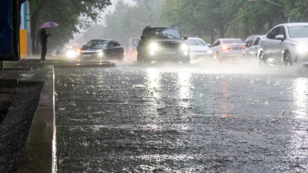 Rain, Thunderstorms, Hail Expected Across Kazakhstan on July 2