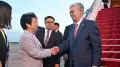Tokayev arrived in Shanghai at the invitation of Xi Jinping