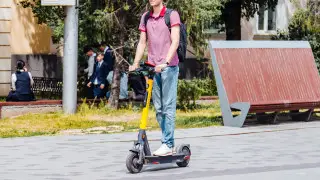 Scooters will be banned from riding on sidewalks in Almaty
