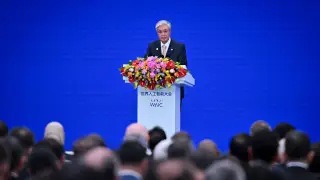 President of Kazakhstan explains how AI can help prevent global conflicts