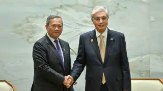Tokayev met with the Prime Minister of Cambodia