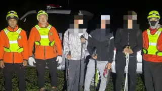 Teenagers got lost in the mountains of Almaty