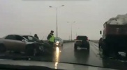 Астанада "КамАЗ"-ға соғылған Toyota Corolla жүргізушісі қаза тапты