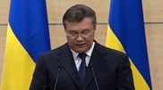 Виктор Янукович шұғыл мәлімдеме жасады
