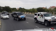 Ақтау полицейлерінің той кортежін жетелегені түсірілген кезекті бейнежазба пайда болды