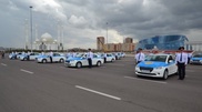 Астана полицейлері Peugeot мінді