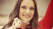 Елена Исинбаева ана атанды