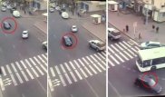 Астанада жүргізушінің көлігімен полицейді сүйрегені бейнеленген видео жарияланды
