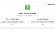 Facebook әлеуметтік желісі Париждегі терактілерге байланысты ерекше қызмет қосты
