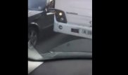 Алматыда куәгерлер автобус жүргізушісінің жол ережесін өрескел бұзған сәтін видеоға түсіріп алды