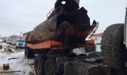 Атырауда бензин таситын көлік жарылды: Бір адам қаза тапты