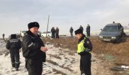 Алматы - Қапшағай автожолында көктайғақтан 15 автомобиль жол апатына ұшырады