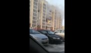 Астанада жаңа құрылыстан өрт шықты