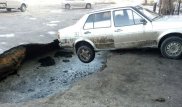 Қостанай облысында автокөлік жер астына түсіп кетті