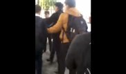 Шымкентте оқушылар сыныптастарының соққыға жығылған сәтін видеоға түсірді
