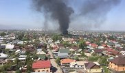Алматы тұрғындары алапат өртті видеоға түсіріп алды