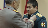 Полковник Сұлтанғабиев Бауыржан Момышұлы атындағы орденмен марапатталды