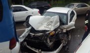 Алматыда жол-көлік оқиғасы болып, алты адам зардап шекті