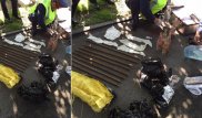 Полиция Алматыда қоршауға алынған жерде суреттердің кімнің түсіргенін анықтайды