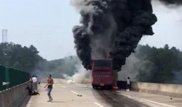 Қытайда автобус өртенді: 30 адам қаза тапты