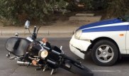 Ақтау полицейлері мотоциклшіні соғып тоқтатты