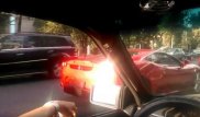 Алматыда мемлекеттік тіркеу номері жоқ Ferrarі видеоға түсірілді