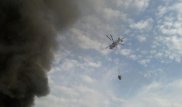 Алматыдағы Барахолкада шыққан өртті сөндіруге тікұшақ тартылды