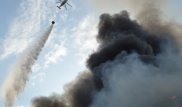 Алматы барахолкасындағы аяқ киім қоймасынан шыққан өрт сөндірілді