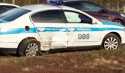 Астанада полиция автокөлігі жол апатына ұшырады