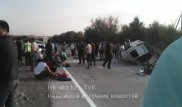 ОҚО-да алты адам қаза тапқан жантүршігерлік жол апатына микроавтобус жүргізушісі кінәлі болуы мүмкін - ІІД