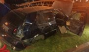 Алматыда жол апатынан көлігі мүжіліп кеткен жүргізуші аман қалды