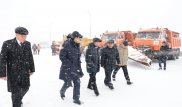 Сапарбаев республикалық маңызы бар жолдардың қысқы маусымға дайындығын тексерді