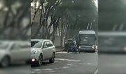 Желіде Алматыдағы банк маңында болған атыстың видеосы пайда болды