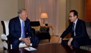 Назарбаев Корея Республикасының бұрынғы президенті Ли Мен Бакпен кездесті