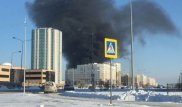 Астанада салынып жатқан тұрғын үй кешенінің аумағында өрт болды
