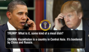 Обама мен Трамп туралы телевизиялық пародияда Қазақстан туралы әзіл айтылды