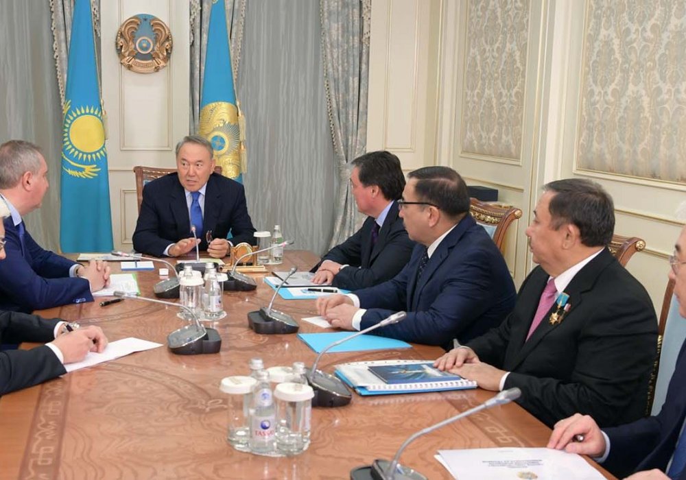 Назарбаев Ресей Федерациясы Үкіметі төрағасының орынбасары Рогозинмен кездесті