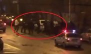 Алматы орталығында түнгі уақытта болған жаппай төбелесті куәгерлер видеоға түсірген