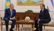 Назарбаев Шавкат Мирзиеевті сайлаудағы жеңісімен құттықтады